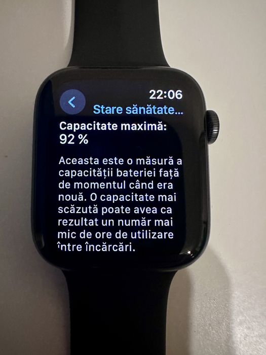 SUPER OFERTA Apple Watch 5 (92% sanatatea bateriei)