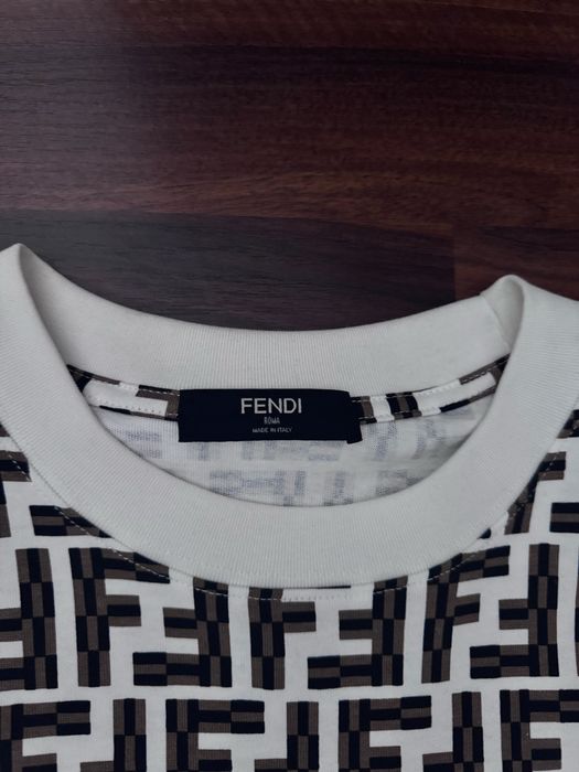 Tricou fendi FF monogram