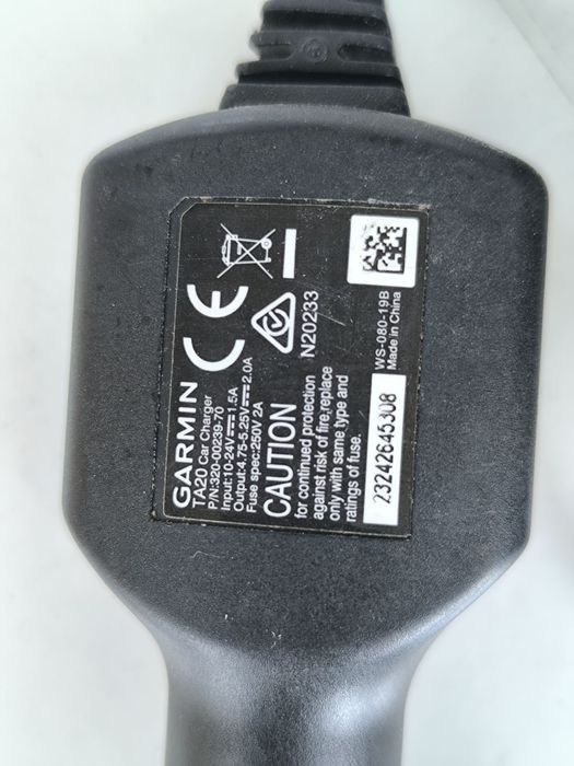 Зарядно Garmin TA20 за навигация