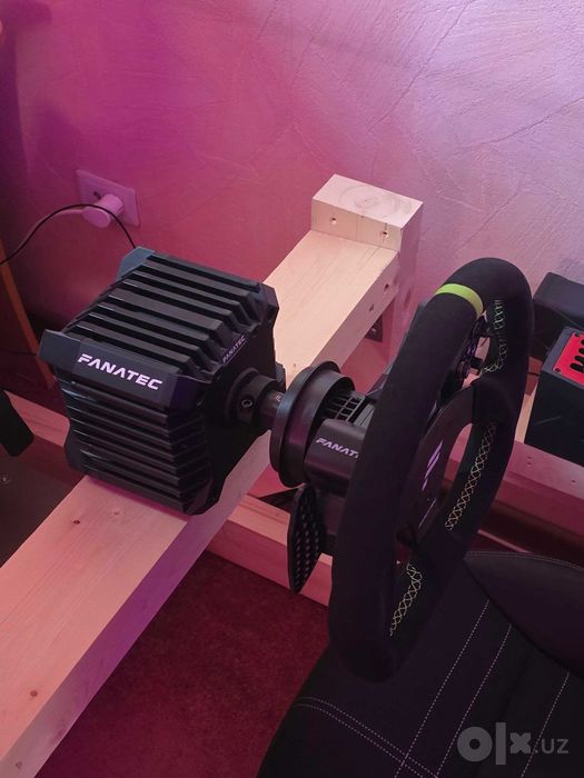 Игровой руль Fanatec cls dd 8nm, csl loadcell pedals, csl wheel, cockp