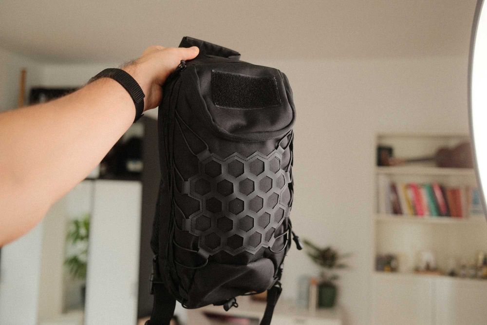Geantă de umăr, neagră, crossbody