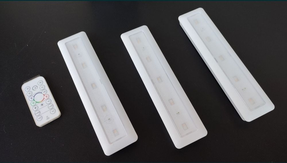 corp lumina led rgbw casalux dulap raft scari telecomanda decor lumini