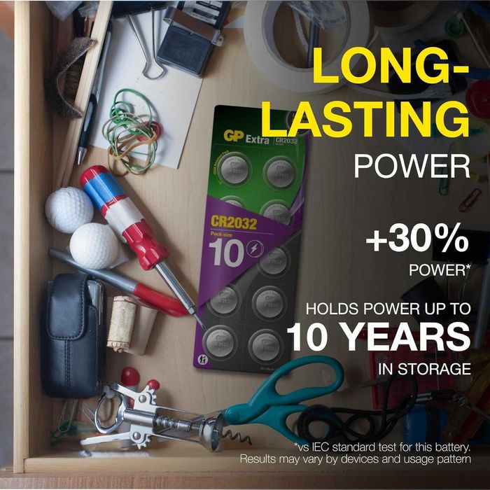 CR2032 Batteries 3V Lithium – пакет от 6 броя НОВИ Батерии