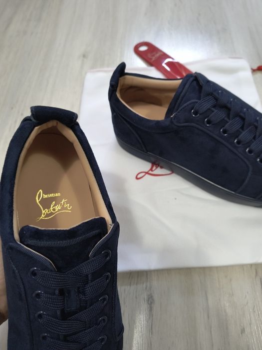 Christian Louboutin navy blue 41