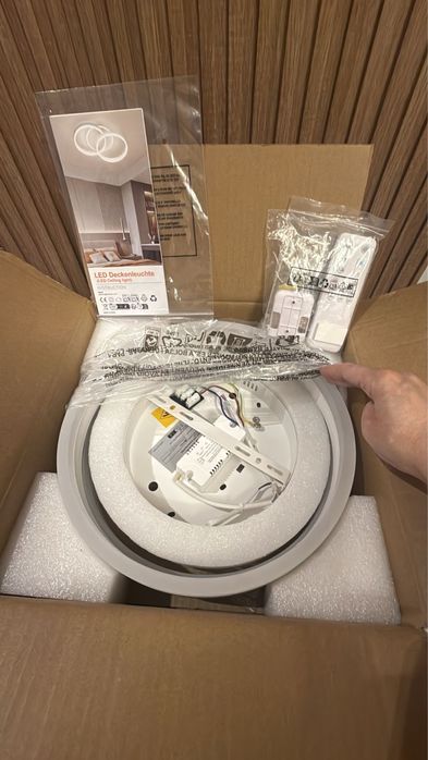 Plafoniera LED 36w / telecomanda