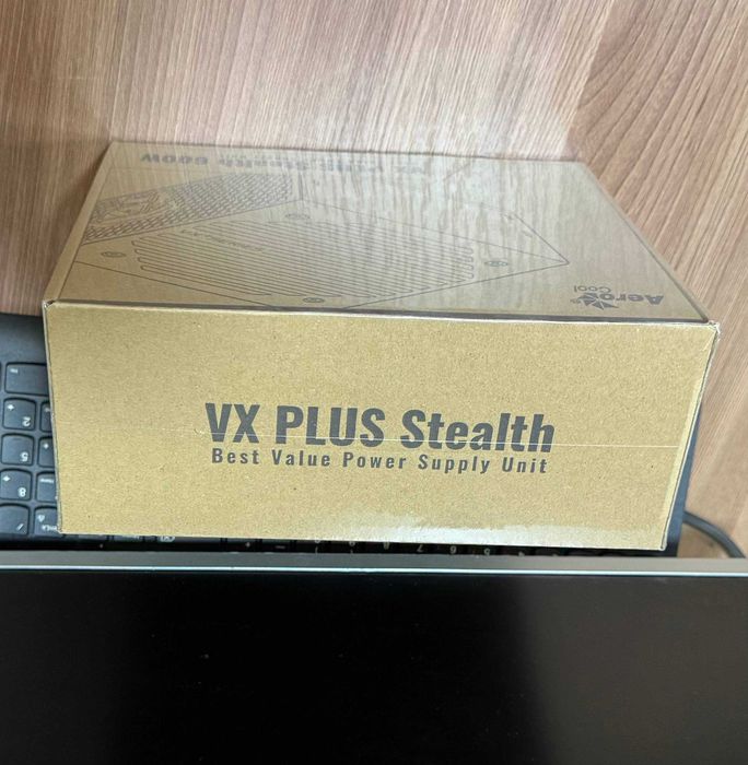 Блок питания AeroCool VX Plus Stealth 600W для компьютера