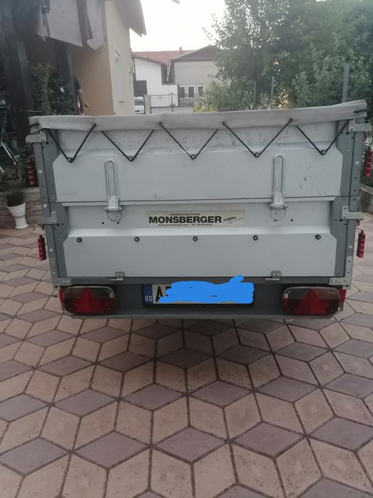 Vând remorcă înmatriculată