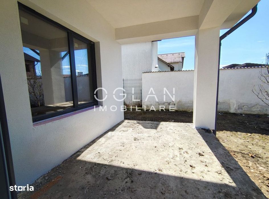 Casa moderna pe un singur nivel, Selimbar 130 mp