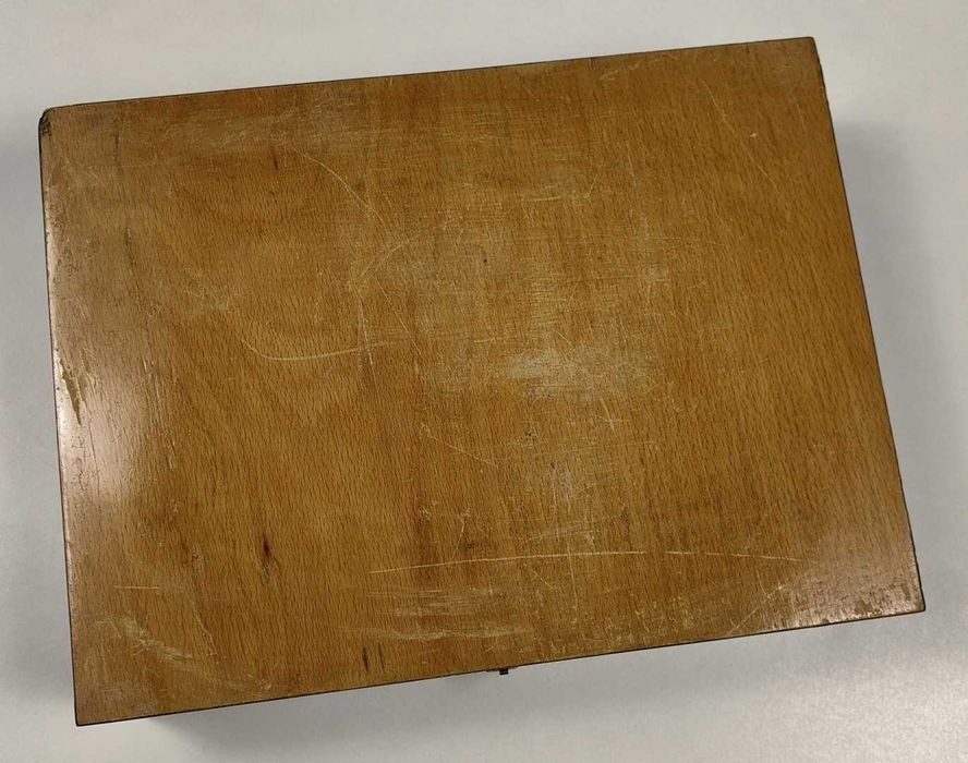 Разкошна Голяма КУТИЯ ЗА БИЖУТА СЕДЕФ Интарзия