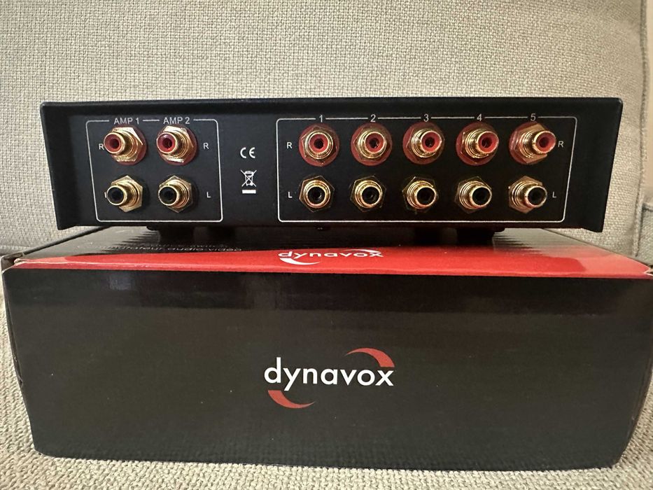 Dynavox AUX-S PRO – аудио суич/разширител нов