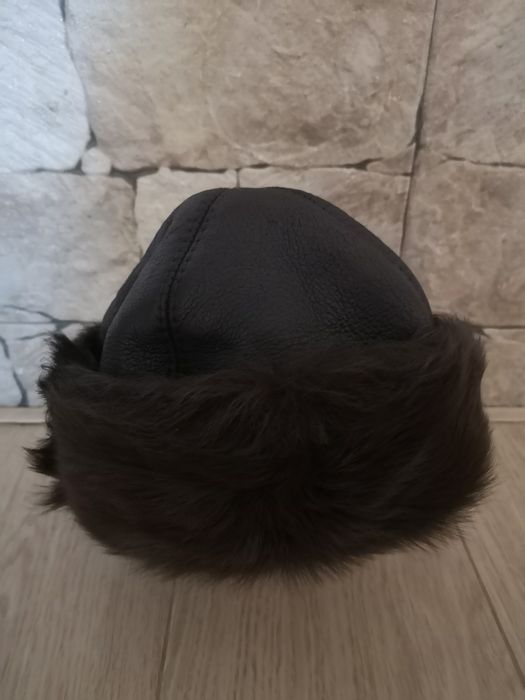 Уникална шапка с естествен косъм