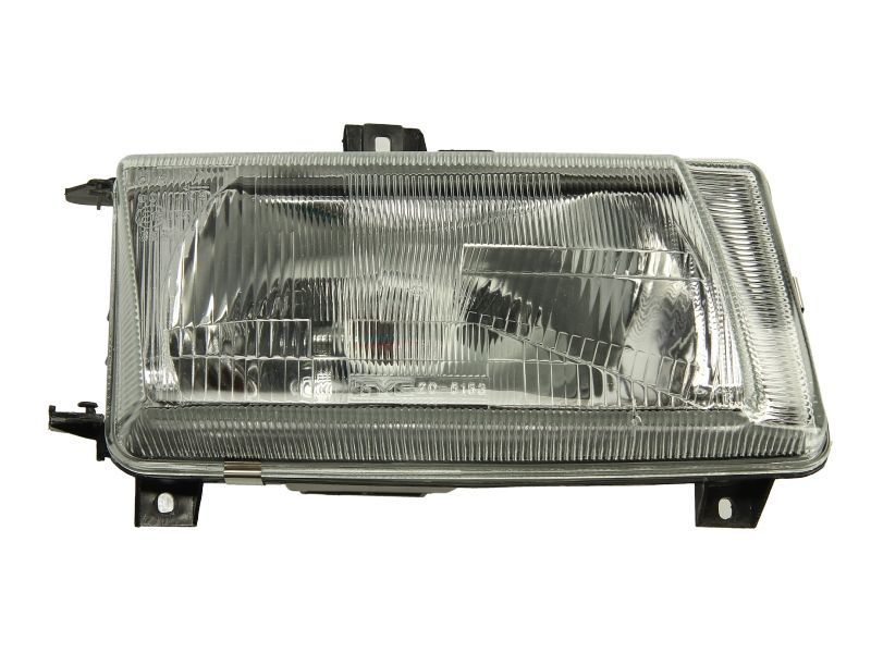 Far VW Caddy II (9U/9KV) 07.1999-01.2004 Polo (6KV) Classic/Combi 11.1999-06.2001 TYC partea Dreapta, tip bec H4