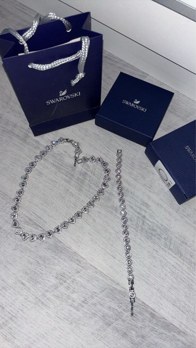 Colier Swarovski Ariana Grande si bratara angelic
