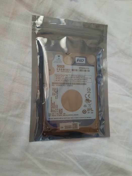HDD хард диск 500GB  для Ноутбука WD5000LPCX