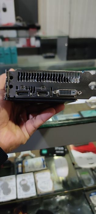 Asus gtx 1050ti 4gb 128bir ddr5 holati zor