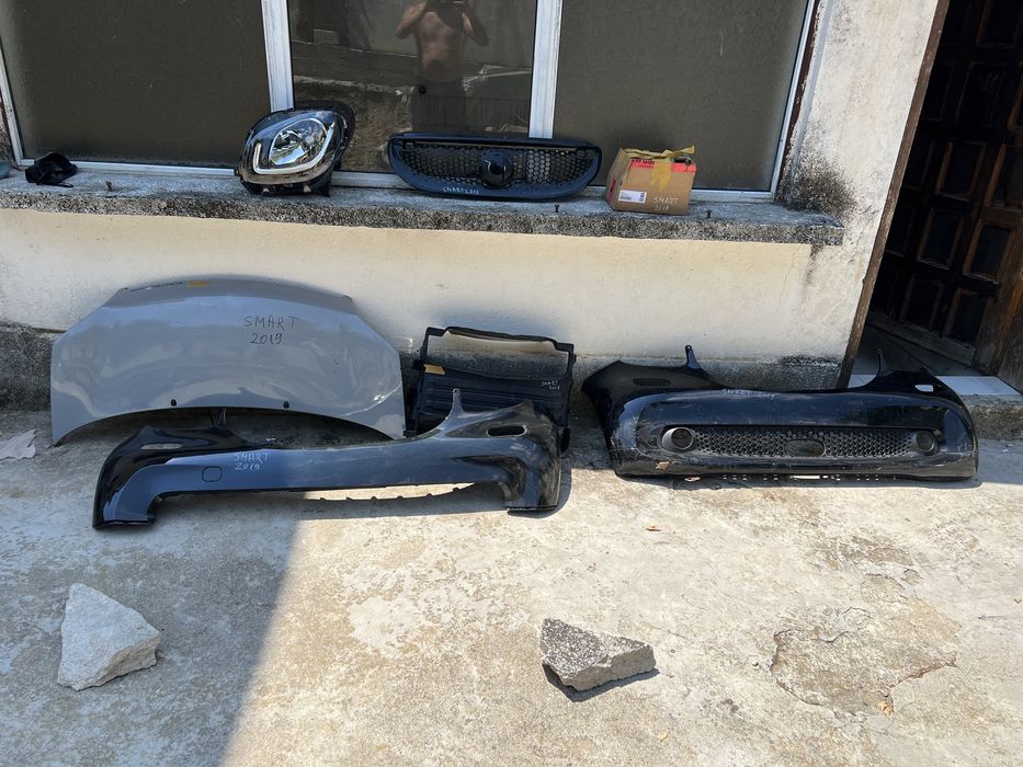 Smart 2019 капак, броня, маска, калник