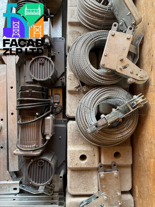 Фасадные люльки ZLP-630, никель, полный комплект, импорт, Китай