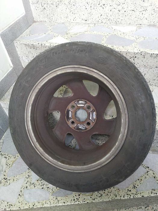 4 лети джанти за Nissan Almera+бонус 4 летни гуми BFGoodrich 175/65R14