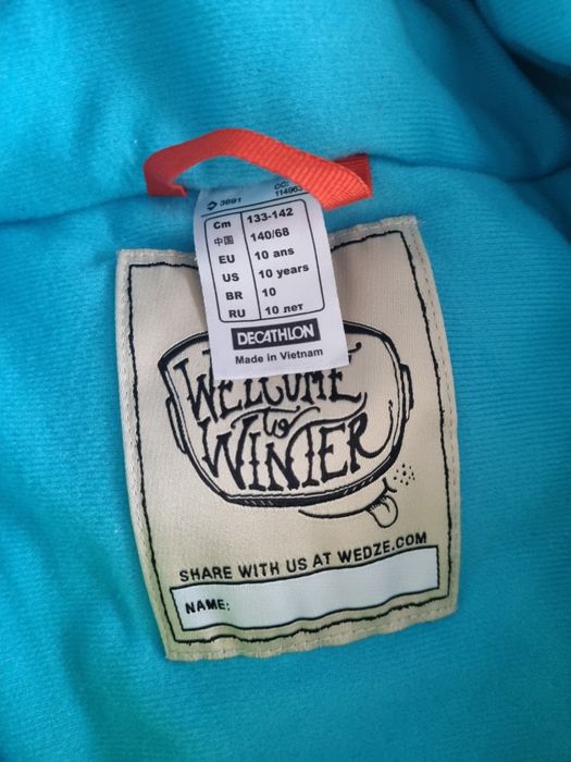 Costum sky baieti Wedze