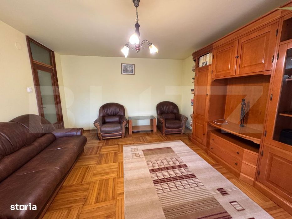 Apartament de inchiriat, 3 camere, 78 mp, decomandat, George Enescu — fotografia 2