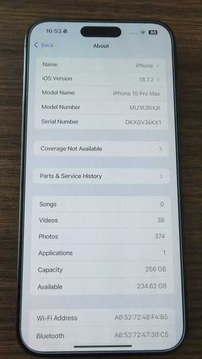 Iphone 15 Pro Max 256 GB