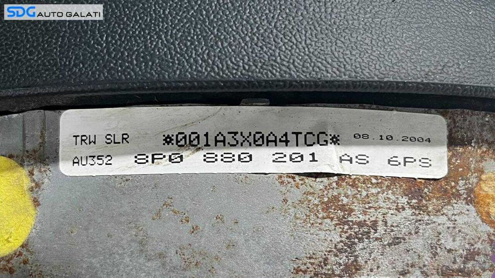 Airbag de pe Volan 3 Spite S-Line Sline Audi A3 8P Facelift 2004 - 2013 Cod 8P0880201AS [L6048]