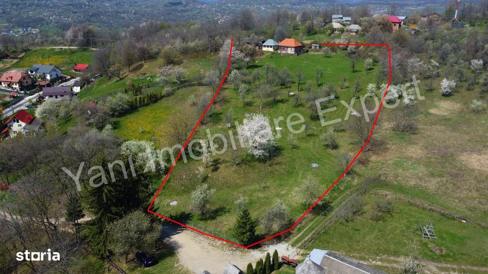 Casă + 10.156 mp teren de vânzare în comuna Valea Iașului, jud Argeș.