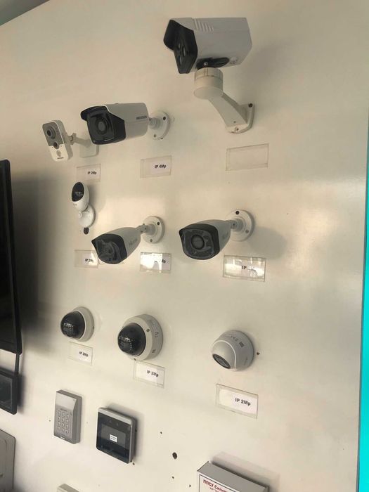 Установка камеры видеонаблюдение (ID Group)