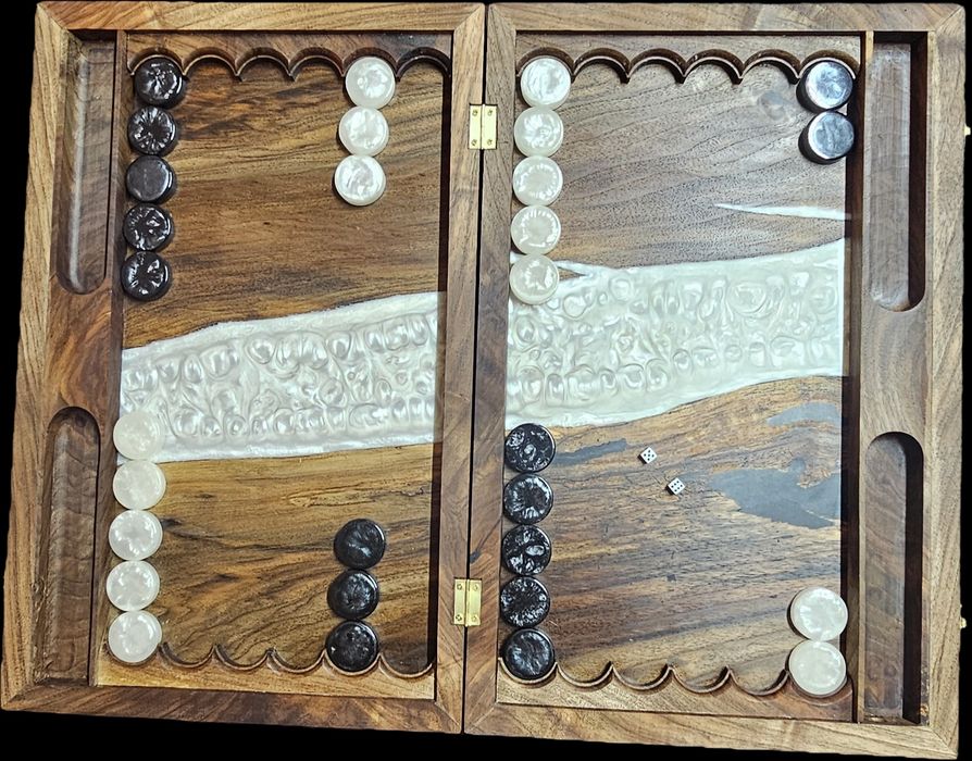 Set table handmade rășină