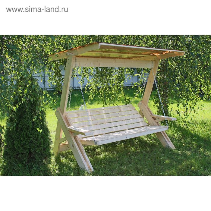 Качели Сенди Деревянные