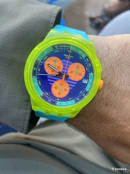 Часовник Swatch Neon Wave SUSJ404