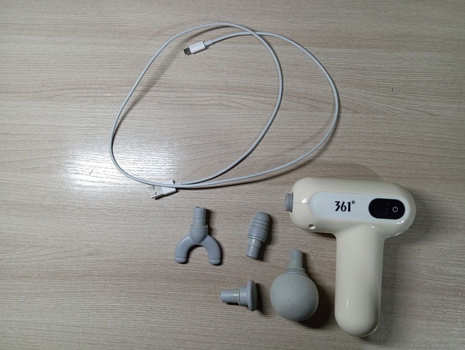 массажер с полным комплектом