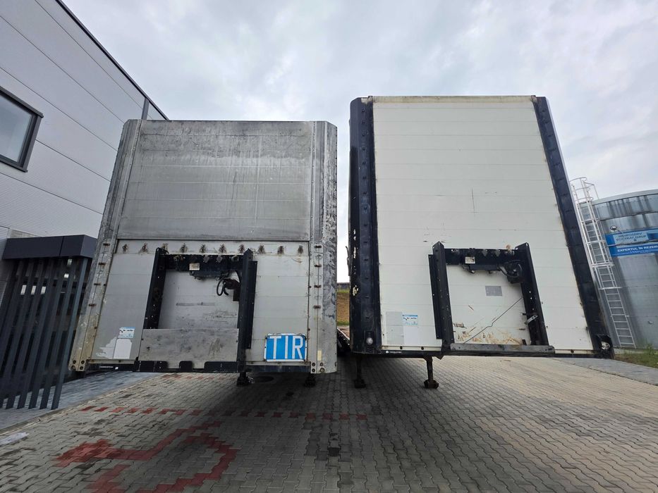 Vand 2 semiremorci platforme- mega Koegel, cu ITP valabil
