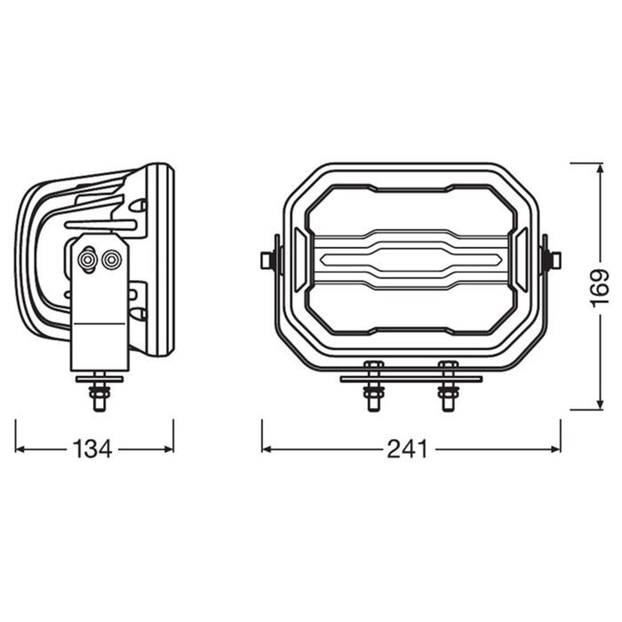 proiector led osram mx240-cb combo