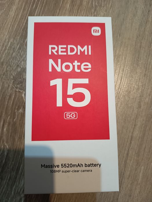 Telefon nou sigilat,,redmi note 15,5g