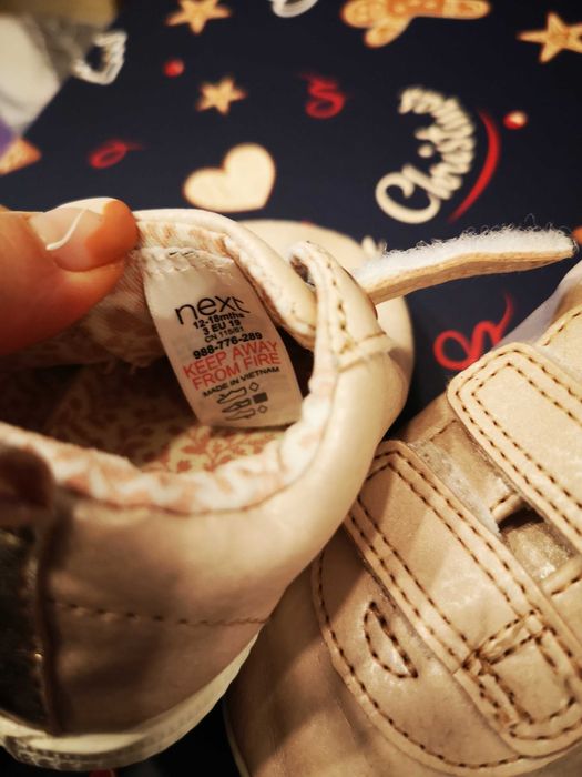 Първи бебешки обувки Next, Nike