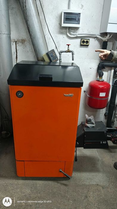 Котел на пелети пълен комплект