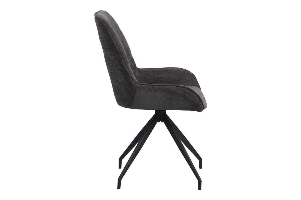 Стол Puzzle-home Kadeira, Метална основа, Текстил, 57.5х51х89см.