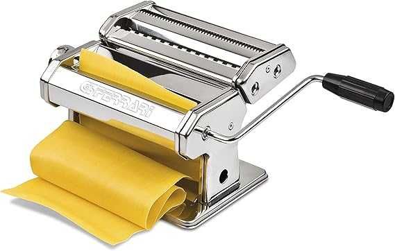 G3 Ferrari G20124 Easy Pasta Machine, неръждаема стомана, ролки 18 см