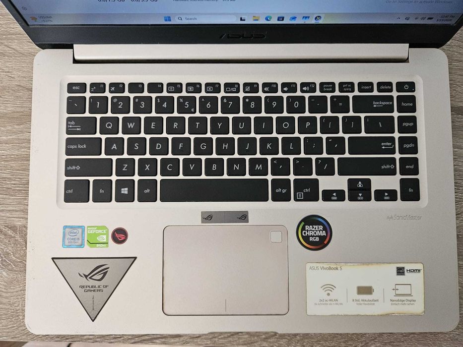 Laptop Asus VivoBook S