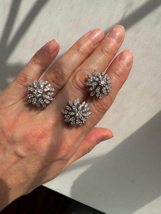 Бриллианты комплект Италия