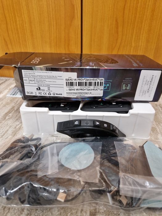 Intercom Ejeas V6 Pro + EUC controller ghidon