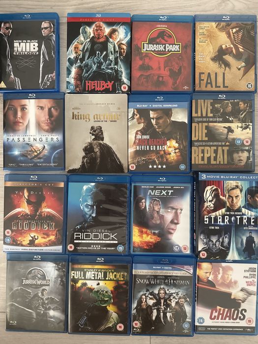 Filme bluray - titluri diferite update luna Aprilie