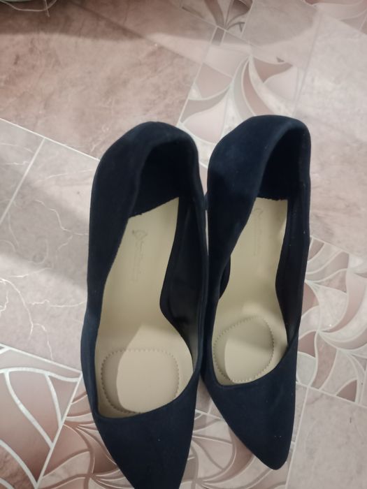 Туфли темный синий
