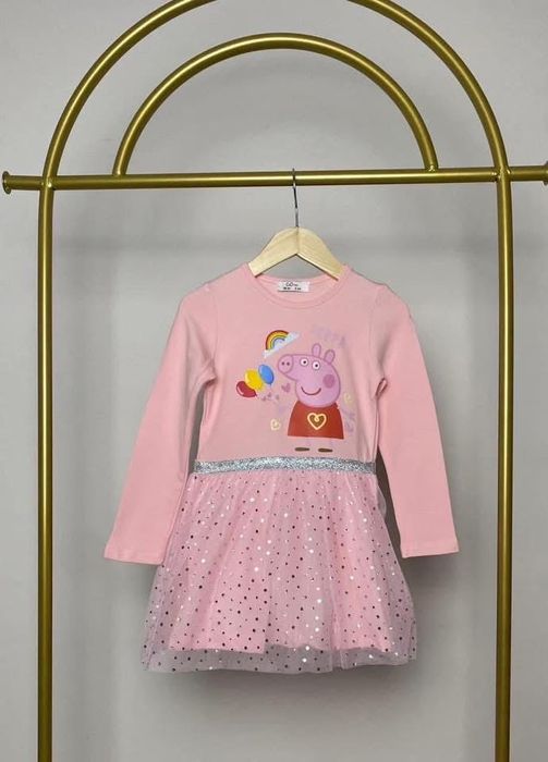 Рокля Пепа -размер 86,92,98,104,110,116см