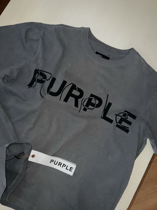 Purple Brand T-Shirt Double Logo