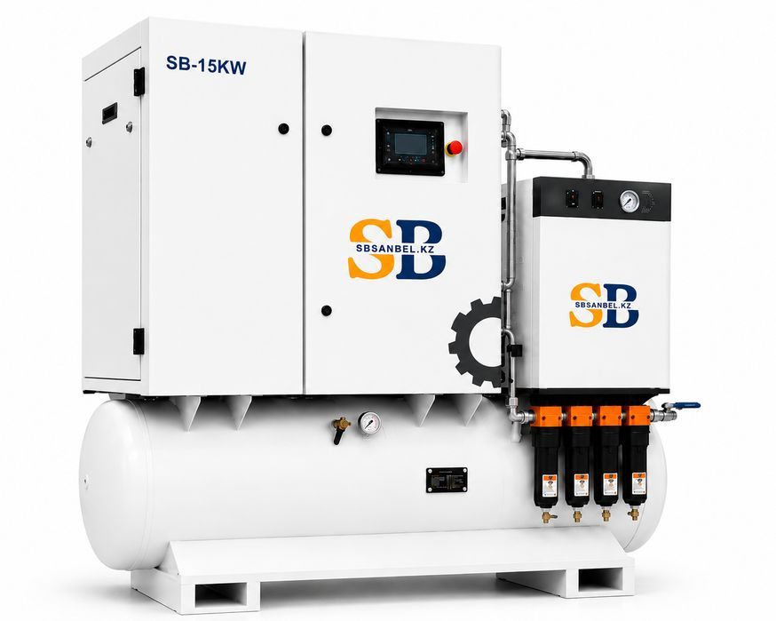Винтовой компрессор 22 кВт VSD-SB — 1,24 млн ₸