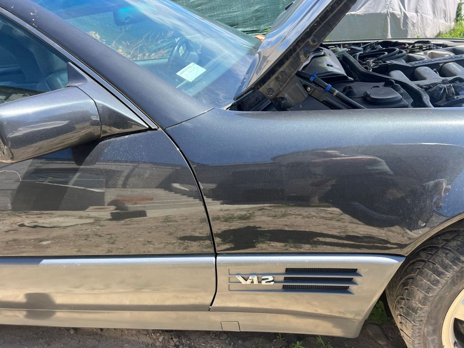 1992 Mercedes Sl600 V12 sau schimb cu buldoexcavator