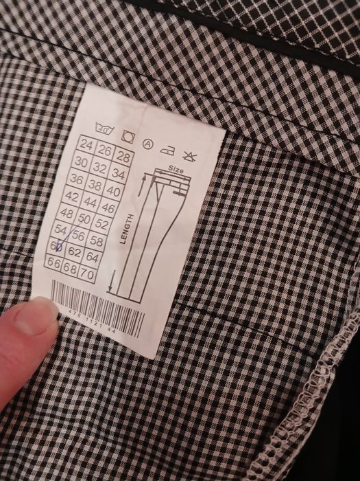 Брюки чёрные мужские