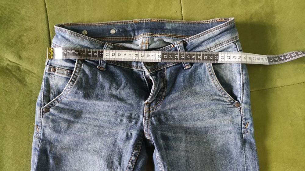 Дамски сини дънки